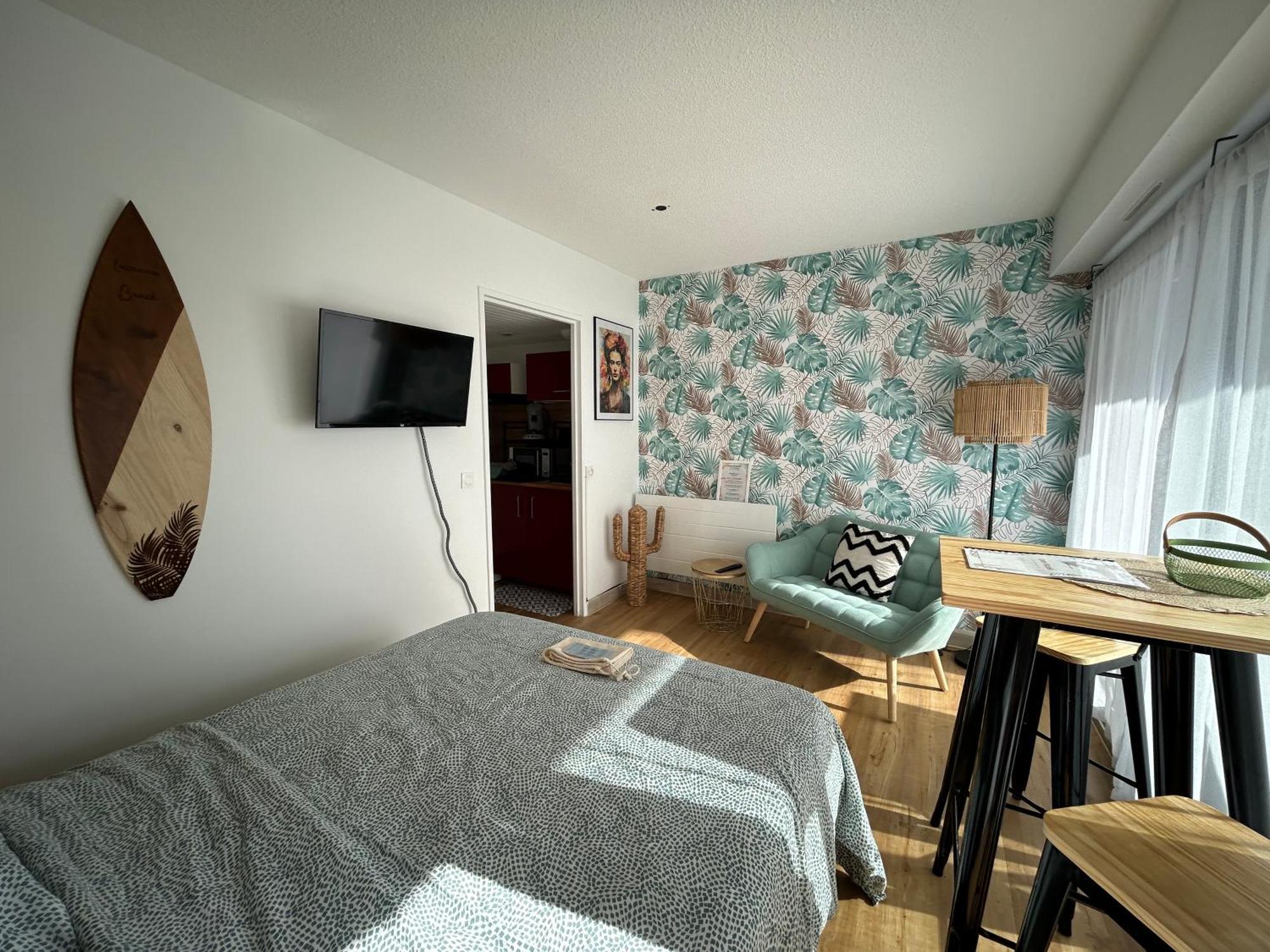 Cosy Studio Avec Vue Sur L'Ocean Lacanau Extérieur photo