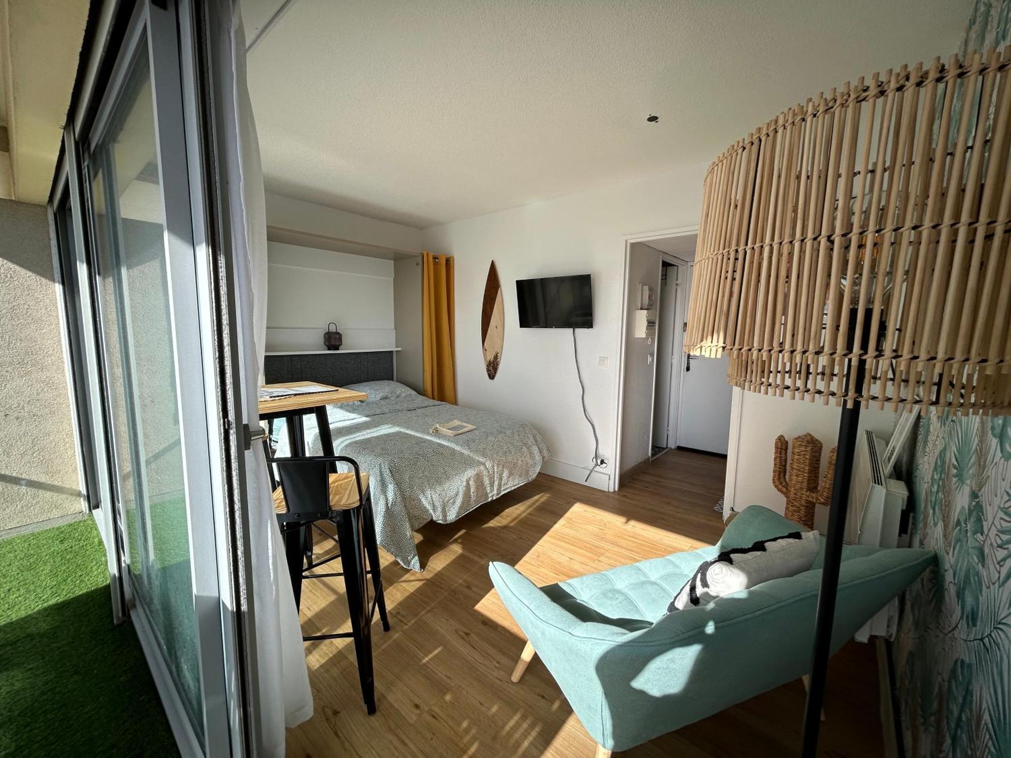 Cosy Studio Avec Vue Sur L'Ocean Lacanau Extérieur photo