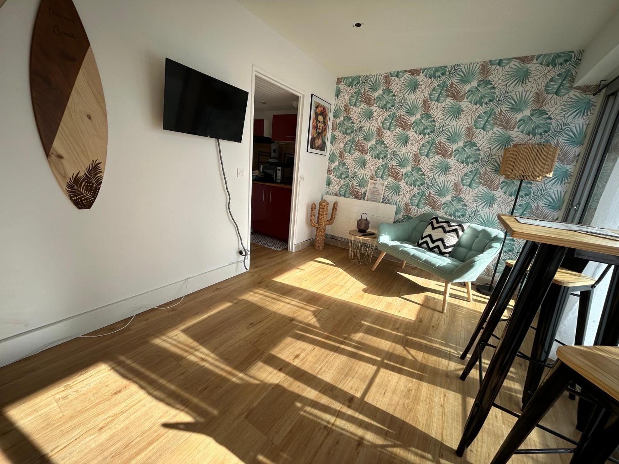 Cosy Studio Avec Vue Sur L'Ocean Lacanau Extérieur photo