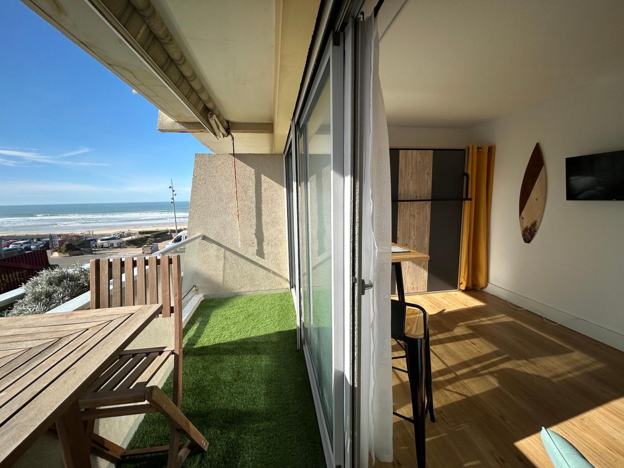 Cosy Studio Avec Vue Sur L'Ocean Lacanau Extérieur photo